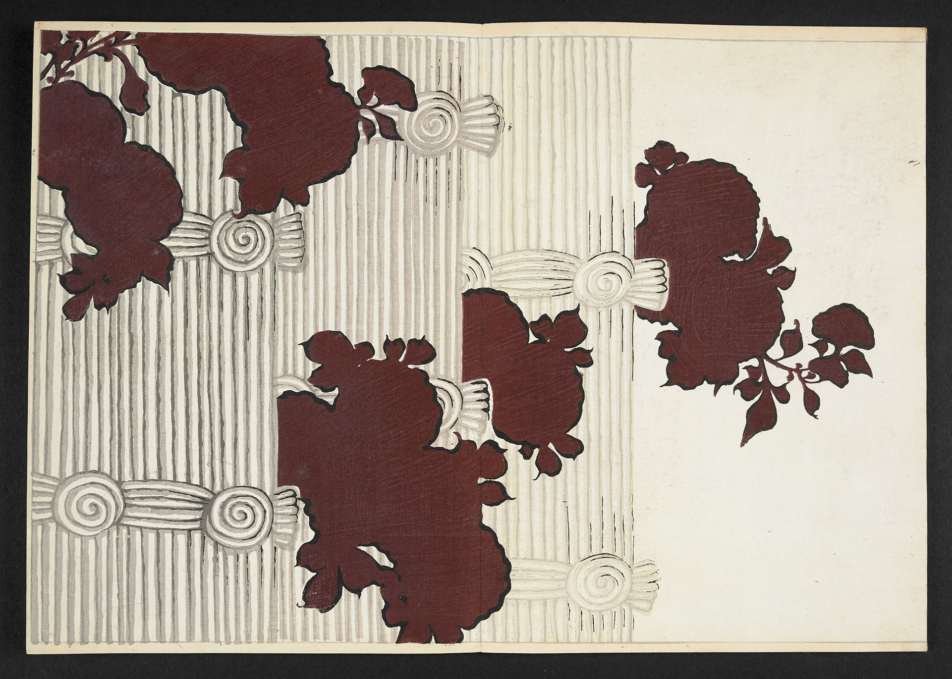 Artwork shaped like leaves